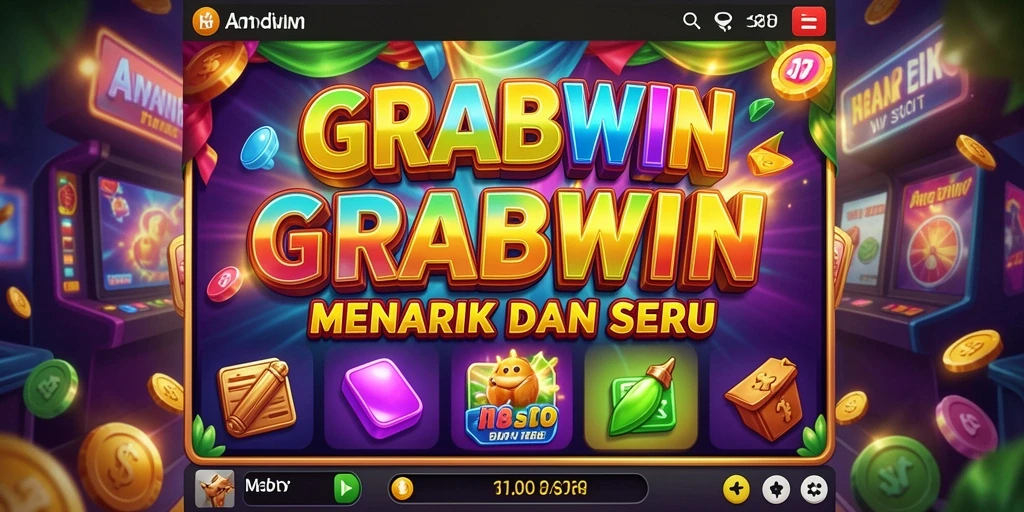 Tampilan gameplay Slot GRABWIN yang seru dan interaktif.
