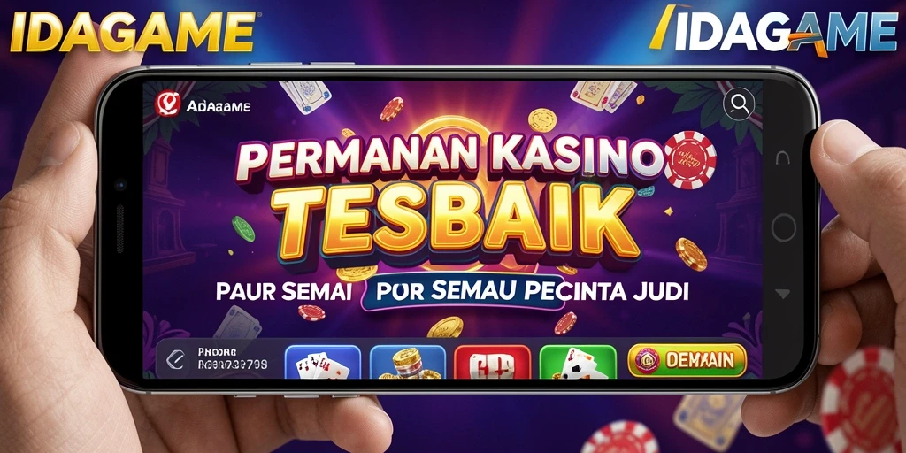 Tampilan gameplay IDAGAME yang menarik dalam permainan Kasino.